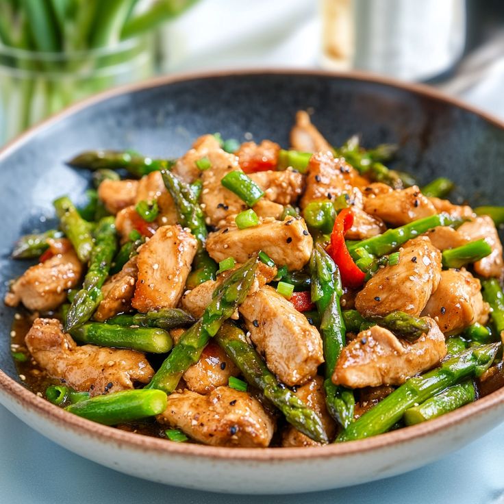 Resep Tumis Asparagus Ayam
